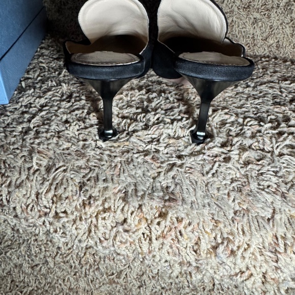 Prada Calzature Donna Nero Heels, size 38 - Picture 9 of 13